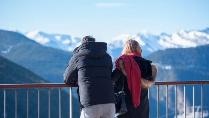 Grandvalira Andorra 18 Diciembre 2019 Gente Divirtiendose Dia Soleado Estacion Esqui Grandvalira Andorra 181624 25957